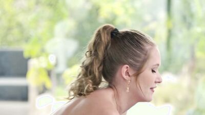 DADDY4K. Sexy whore Una Fairy doesn't mind whom to give her sexy natural body