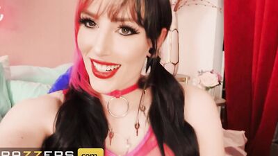 BRAZZERS - Morgpie Is Caught Masturbating By Her Roommate So She Invites Him To Join In The Fun