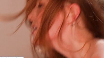 Jia Lissa and Maya Woulfe receive 2 men at home