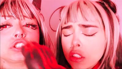 Sexy Demon Succubus Eating Virgin Pussy Halloween Special