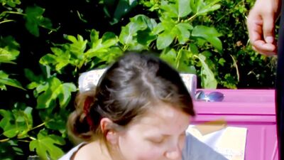 Hairy pussy and double anal penetration for French beauty with big tits Nathalie Vanadis