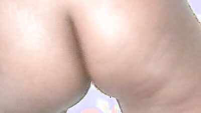 Ebony babe gets her pussy drilled deep by a white dude POV style after short porn interview