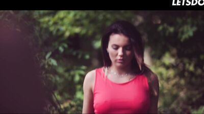 Vanessa Decker & Angel Wicky Outdoor Lesbian Fun - A GIRL KNOWS