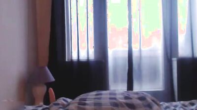 Nerdy Girl Dildo Suck, Oiled Pussy Cumshow Livestream