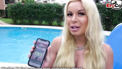 German woman wants anal but the user can't fuck her at a real sex meeting