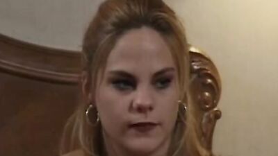 A nasty blonde French slut enjoys anal sex