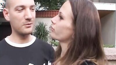 Beautiful skinny German babe rides big dick like a pro