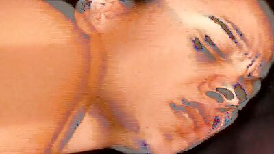 Ebony babe get all fuck holes smashed by a BBC on the sofa