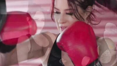 Busty Jessica Ryan Boxing Session Turns Into Intense Sex