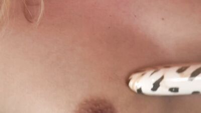 Her little titties bounce up and down sweetly while riding dick