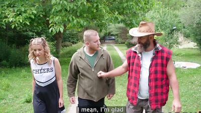 DADDY4K. StepDaddy’s garden is the perfect place to bang girls