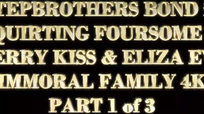 Cherry Kiss & Eliza Eves Get Fucked By Stepbrothers Matt & Matthew!
