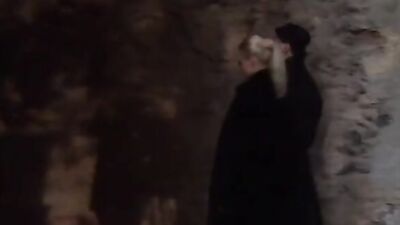 Blonde Beauty Nikki Anderson Was Invited as Special Guest During Strange Enigmatic Ritual