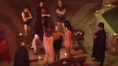 Blonde Beauty Nikki Anderson Was Invited as Special Guest During Strange Enigmatic Ritual