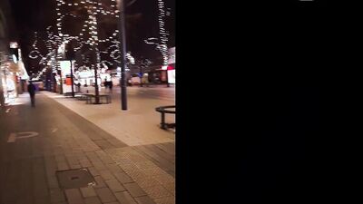 18 year old German teen picked up on the street for POV sex