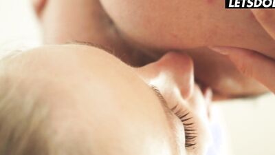 Lesbian Step Sisters Help Each Other Orgasm With A Dildo - A GIRL KNOWS