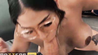 BRAZZERS - Jordi And Potro Welcome Their New Sexy Roommate Citah With A Double Penetration