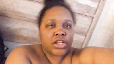 Mistress Trina Foxx makes her Beta Male sissy boy licks her big ass because he is a small dick loser!!