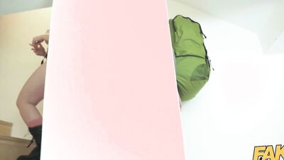 Fake Hostel - Nudist Backpacking couple let perverted bastard join them for a Threesome