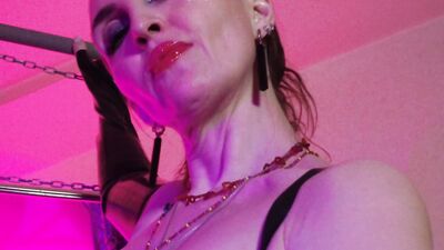 Dominatrix Eva Latex Femdom Pussy Lick Slave Art Gonzo Fetish BDSM Milf Kink Rubber Mask