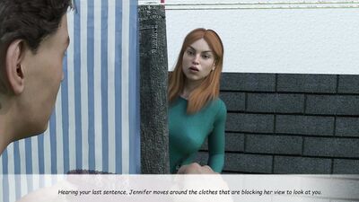My Stepbrother's Wife #6 Jennifer Got Turned On Watching Me Clean Shirtless