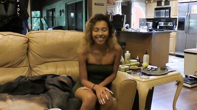 Kalani Luana's Breasts Gets Blasted Full of Cum