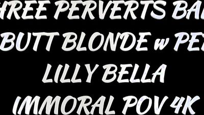 Lilly Bella's Screaming Orgasm, Milking Johnny Nitro's Cock!