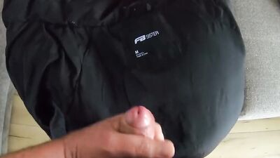 Milfycalla Very Shiny Leggins and a Lot of Cum on New Puffy Downjacket 171 Preview