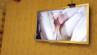 The stepmom turned on the movie and asked to fuck her while her stepdad was not at home.