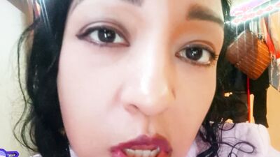 POV masturbates her pink, hairy, wet pussy while talking and fantasizing about her lesbian friend, let's masturbate together