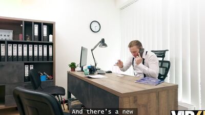 VIP4K. Slutty immigrant Daruma Rai failed her brilliant plan and gave anal to a loan manager