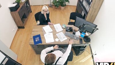 VIP4K. Slutty immigrant Daruma Rai failed her brilliant plan and gave anal to a loan manager