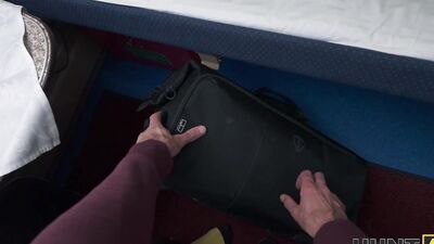 HUNT4K. Young babe was craving anal fuck and blowjob with a stranger in public
