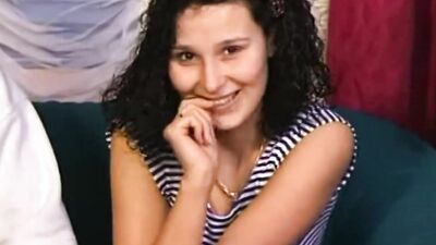 Exchange student looks shy and depraved at the same time