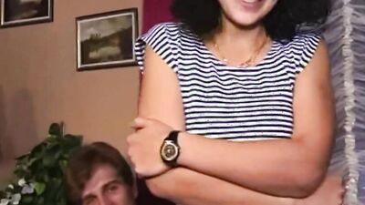 Exchange student looks shy and depraved at the same time