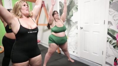 Workout All Girl Orgy