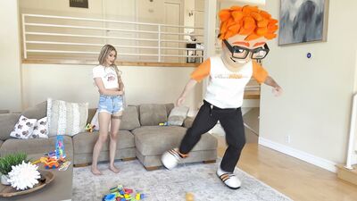 Athletic Emily Tackles a New Workout: The PornDudeCasting Challenge.