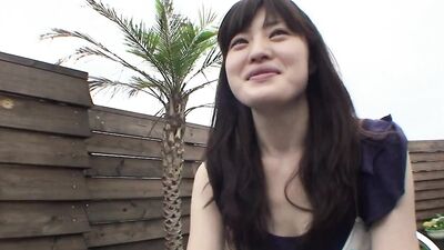 Japanese Slut Blowing On The Balcony