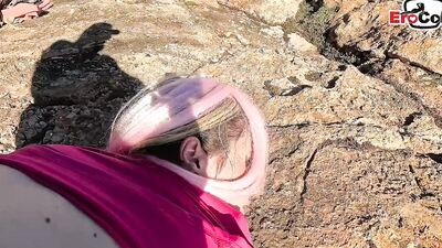 German anal date in Mallorca with a tourist maria gail