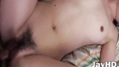 Dirty fledgling Asian enjoys penis in every hole, XXX!