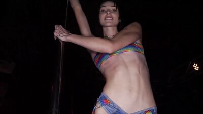 PORNPLUS Shrooms Q Twerks Up And Down A Fat Cock In The Stripclub