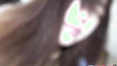 Petite Japanese Teen Takes Hard Cock POV