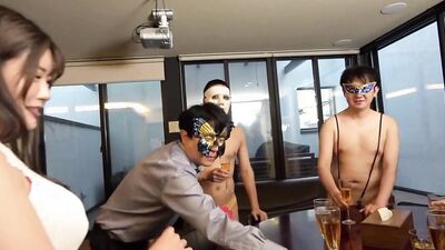 Part 1 Ultra Busty I-cup X 5p Orgy - First Time in a Multiple Play, the Sexual Appetite Is Pent up, and the Girls