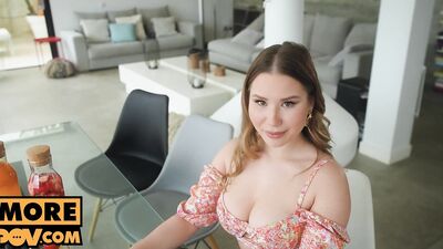 Amalia Davis gives you her ass AND her pussy to pump