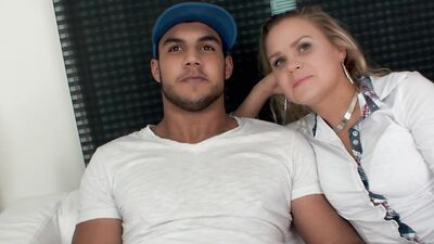 Blonde Wife Barra Brass Gets Ass Fucked Next to Her Cuck