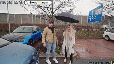 SWAP4K. Kinky threesome with sexy blonde sluts Veronica Leal and Daruma Rai