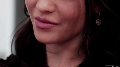 Busty Brunette Jennifer Mendez 'Work From Home' Perks With Hot Quick Fuck