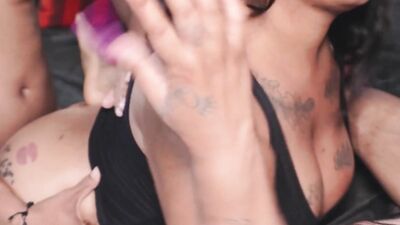 Thick Big Booty Girlfriends swap BBC for Crazy Hott Foursome Orgy