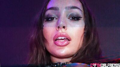 Goth Sisi Rose Loves Getting Roughed up and Receiving Facials