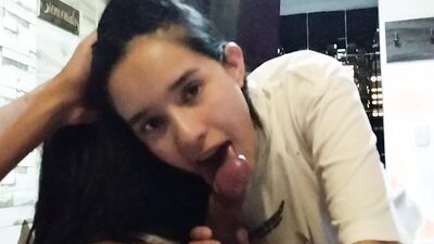 My tender gf surprised me